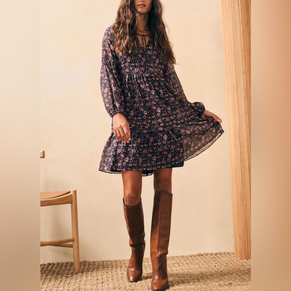 Faherty Stargaze Bloom Dress